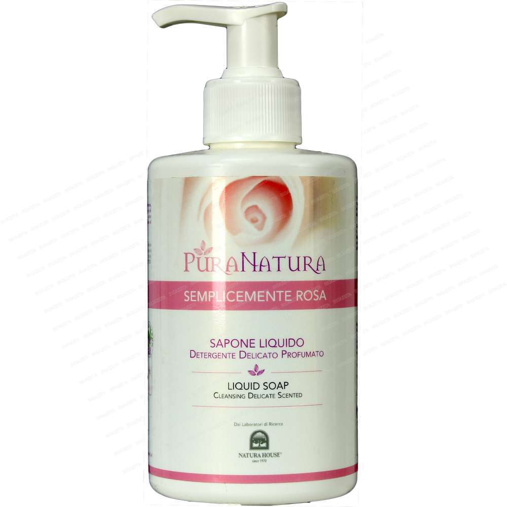 Sapone liquido 300ml Simply rose