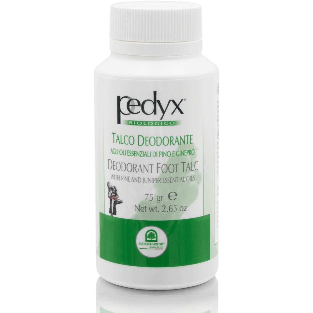 Pedyx talco deodorante 75g biologico