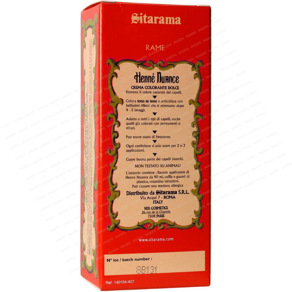 Sitarama Hennè Nuance Rame naturale - immagine 2