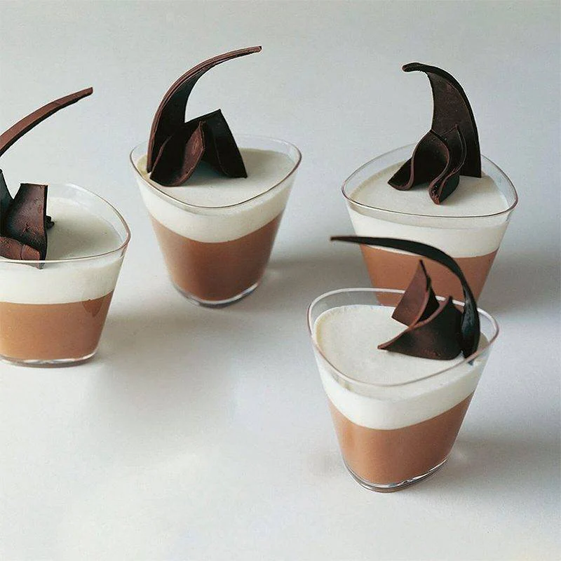 8.5 cm - Tableware, Buffet & Display Bicchierino Monoporzione In Polistirolo - Set 100 Pz - immagine 2