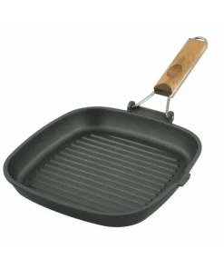 26 cm - Dietetica Bistecchiera Quadrata In Alluminio