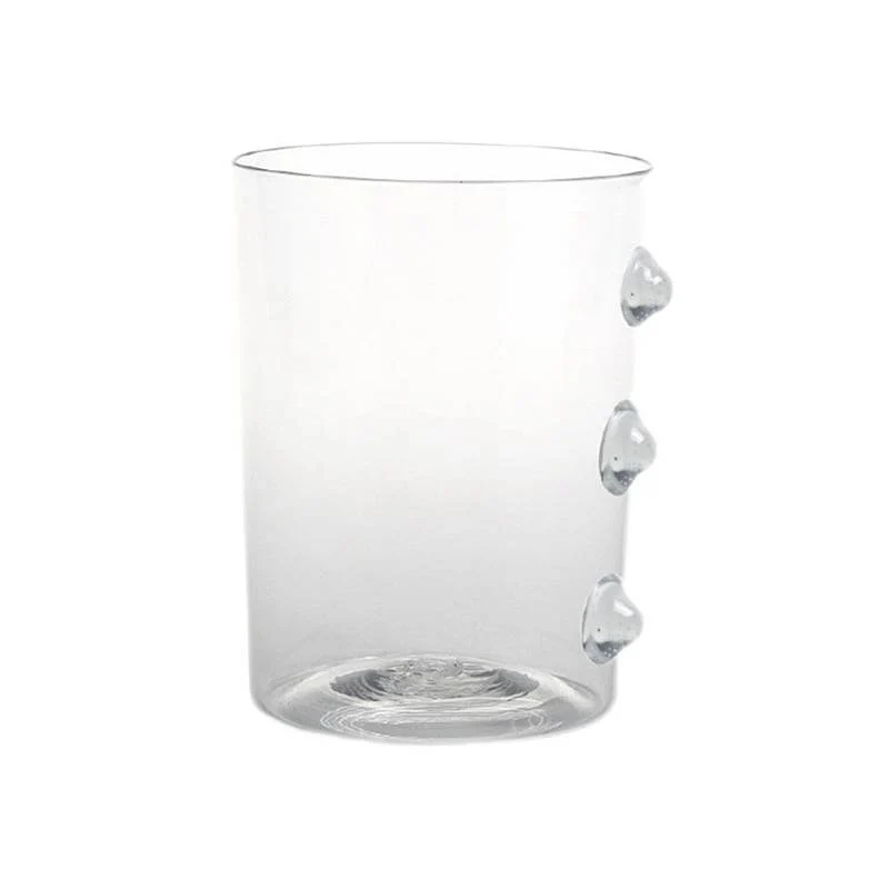 37 cl - Petoni Bicchiere Acqua 3 Punti Verticali in Vetro Borosilicato - Set 6 Pezzi - immagine 3