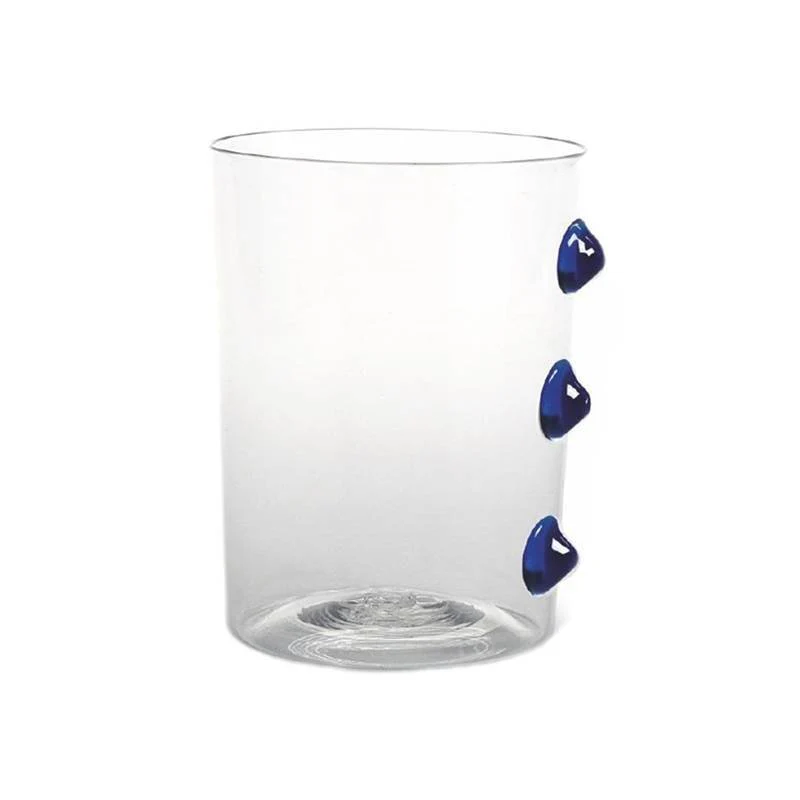 37 cl - Petoni Bicchiere Acqua 3 Punti Verticali in Vetro Borosilicato - Set 6 Pezzi - immagine 5