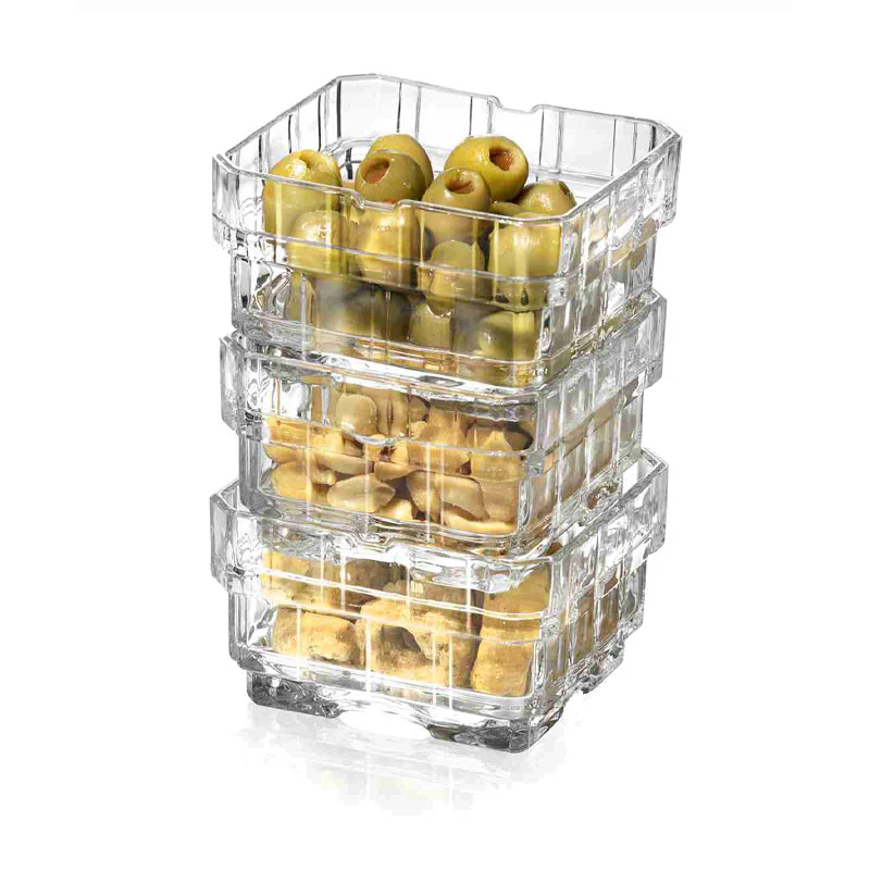 20 cl - Stack Click Clack 87 Coppetta in Vetro - Set 6 Pezzi - immagine 2
