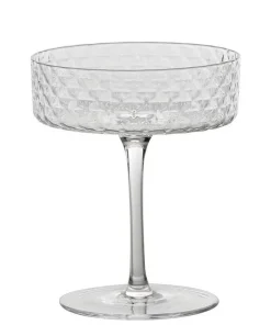 25 cl - Veneziano Mixology Coppa Champagne in Vetro - Set 4 Pezzi