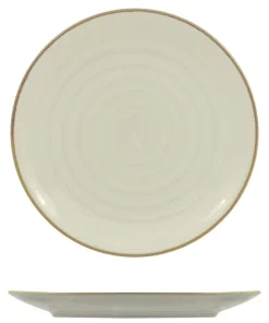 28 cm - Vortex Piatto Piano In Porcellana - Set 6 Pz