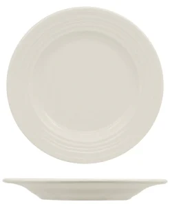 31 cm - Eclipse Piatto Piano In Porcellana - Set 6 Pz