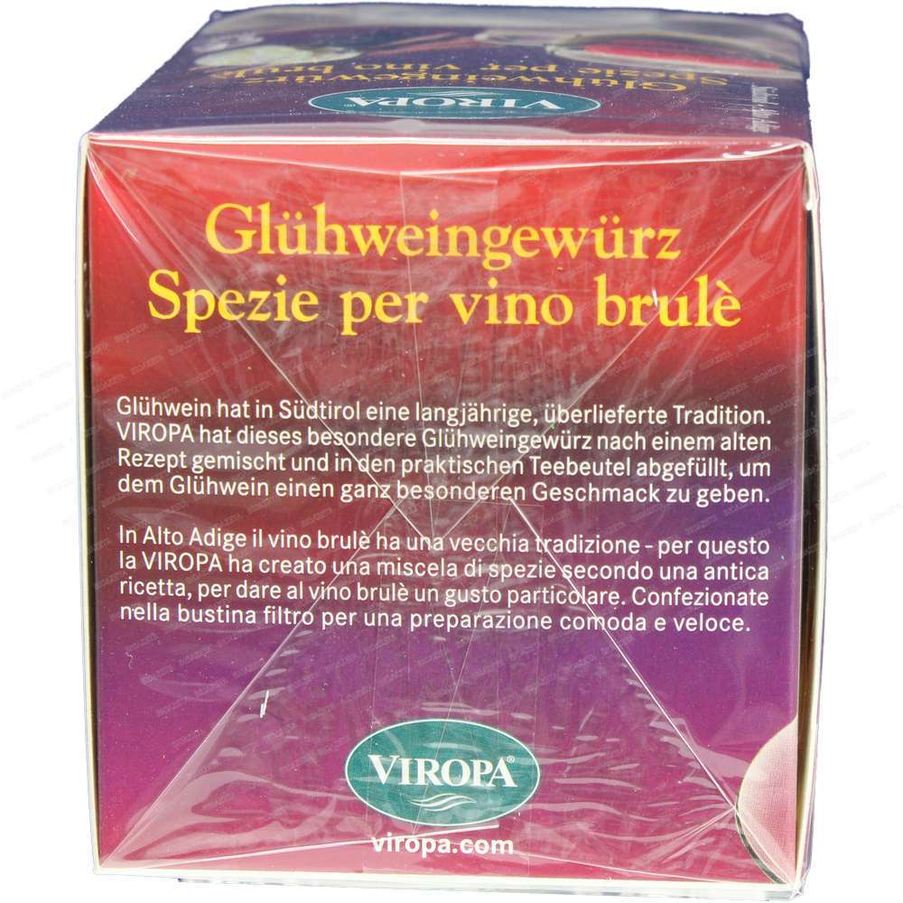 Viropa Spezie per vin brulè 15 filtri - immagine 2