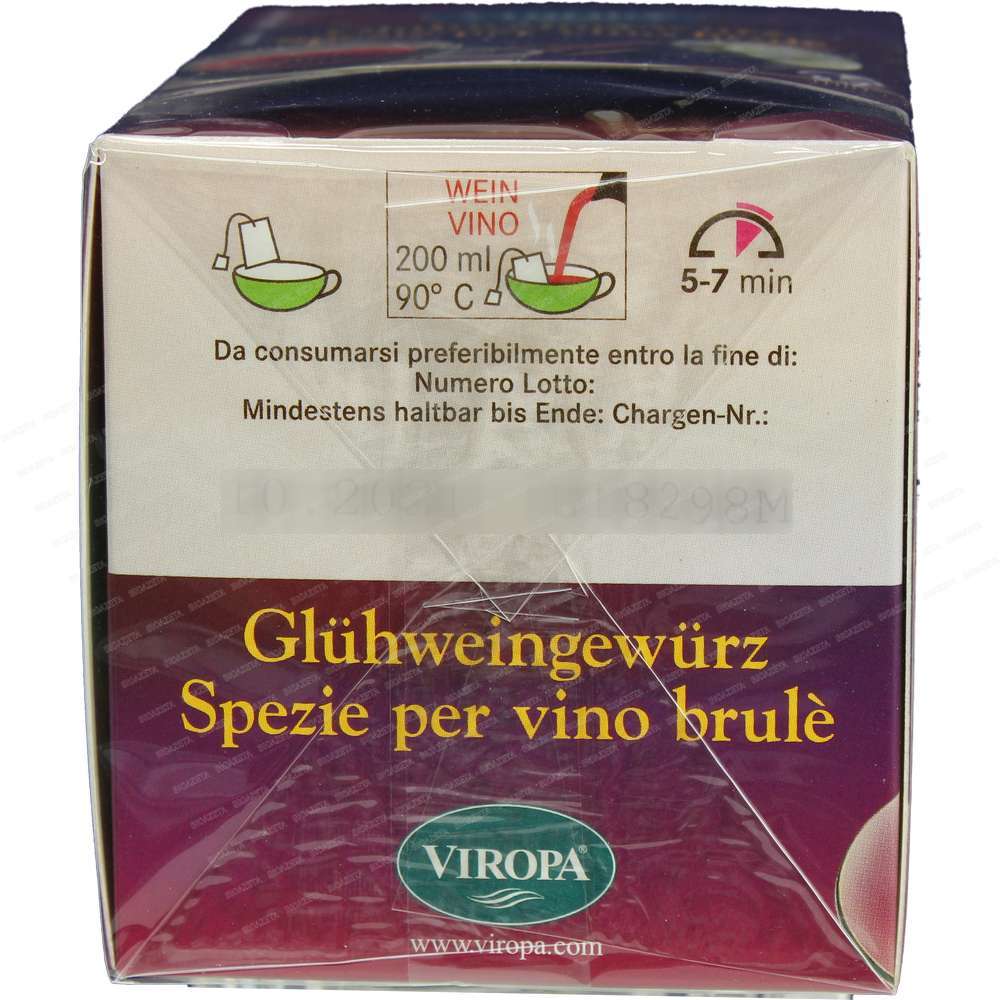 Viropa Spezie per vin brulè 15 filtri - immagine 3