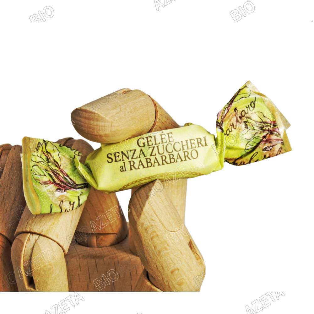 Gelatine rabarbaro senza zucchero 500g