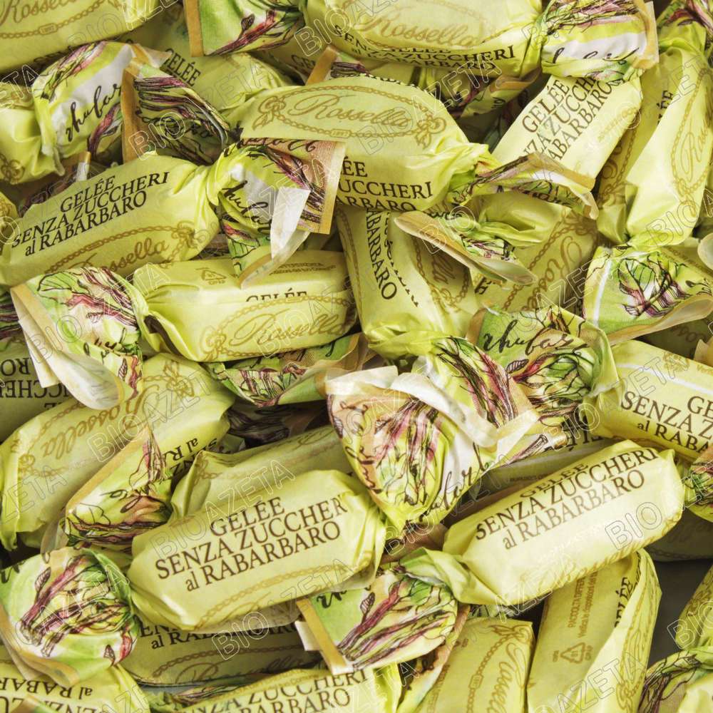 Gelatine rabarbaro senza zucchero 500g - immagine 3