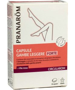 Pranarom Capsule Gambe leggere forte 30 capsule