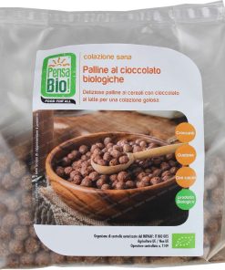 Palline di cereali al cioccolato bio 250g Pensa bio