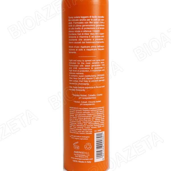 Amerigo spray solare SPF 50 200ml - immagine 3