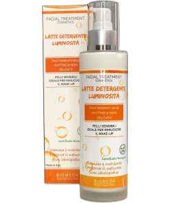 Latte detergente viso bio Vitamina C 150 ml Biomeda