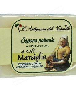 Sapone marsiglia 100g L’Artigiana del Naturale