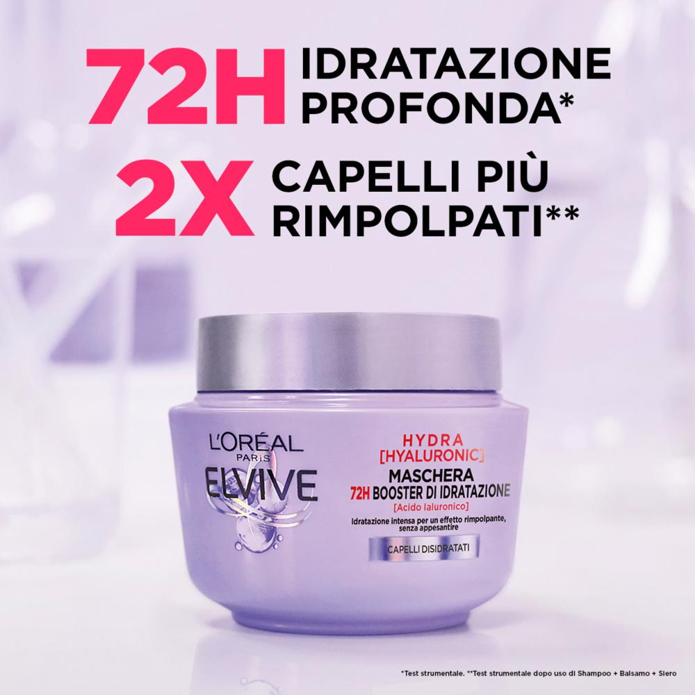 L’Oréal Paris Elvive Maschera con Acido Ialuronico 300 ml - immagine 2