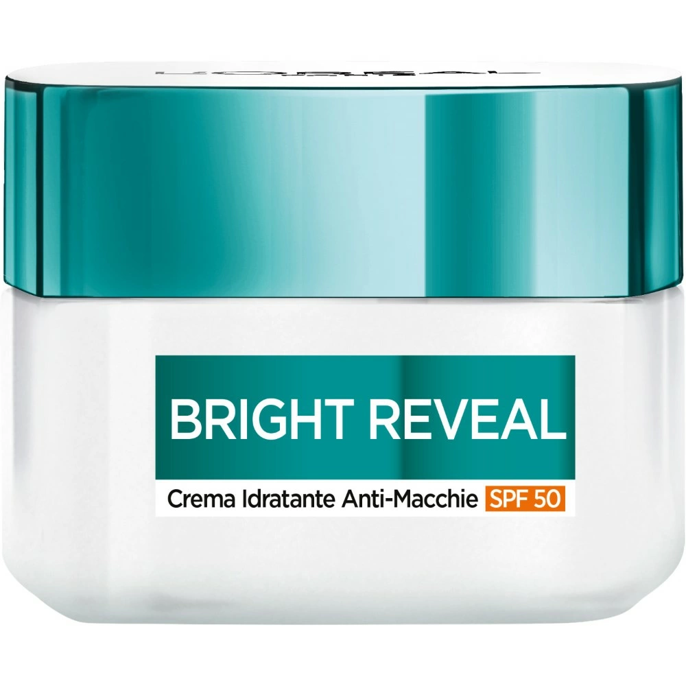 L’Oréal Paris Bright Reveal Crema Idratante Anti-Macchie SPF 50, 50 ml