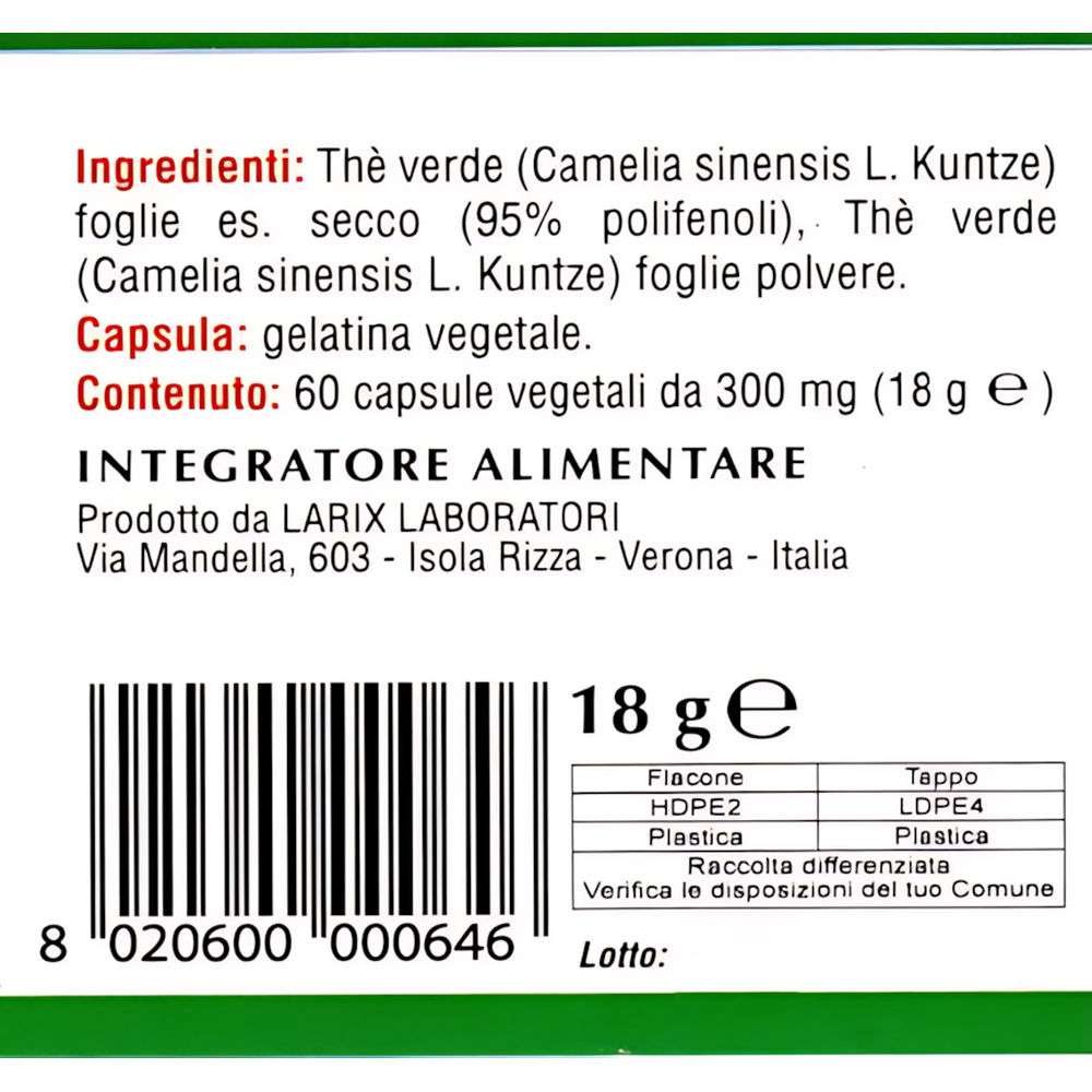The verde 60 capsule Larix - immagine 2