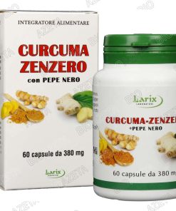 Curcuma zenzero pepe nero 60 capsule Larix