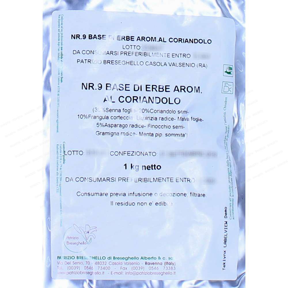 Tisana per facilitare il transito intestinale 1kg