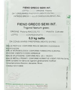 Fieno greco semi interi 500g