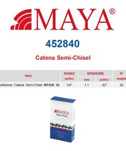 Catena confezionata 1/4″ – 452840