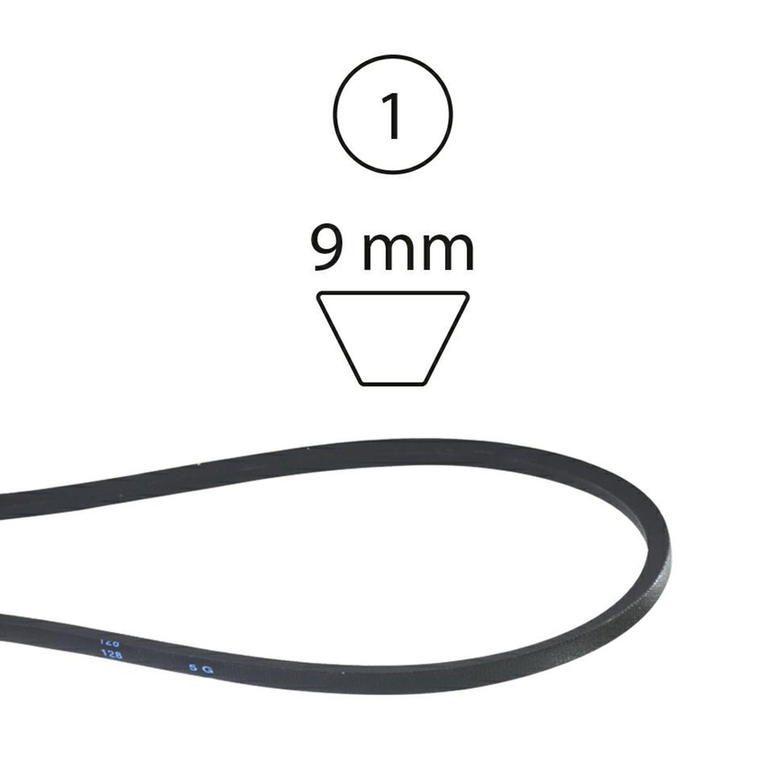 CINGHIA STIGAPRIMO MS 520437 9585-0174-01 1134-9134-01 3/8″ X 46″ -520437