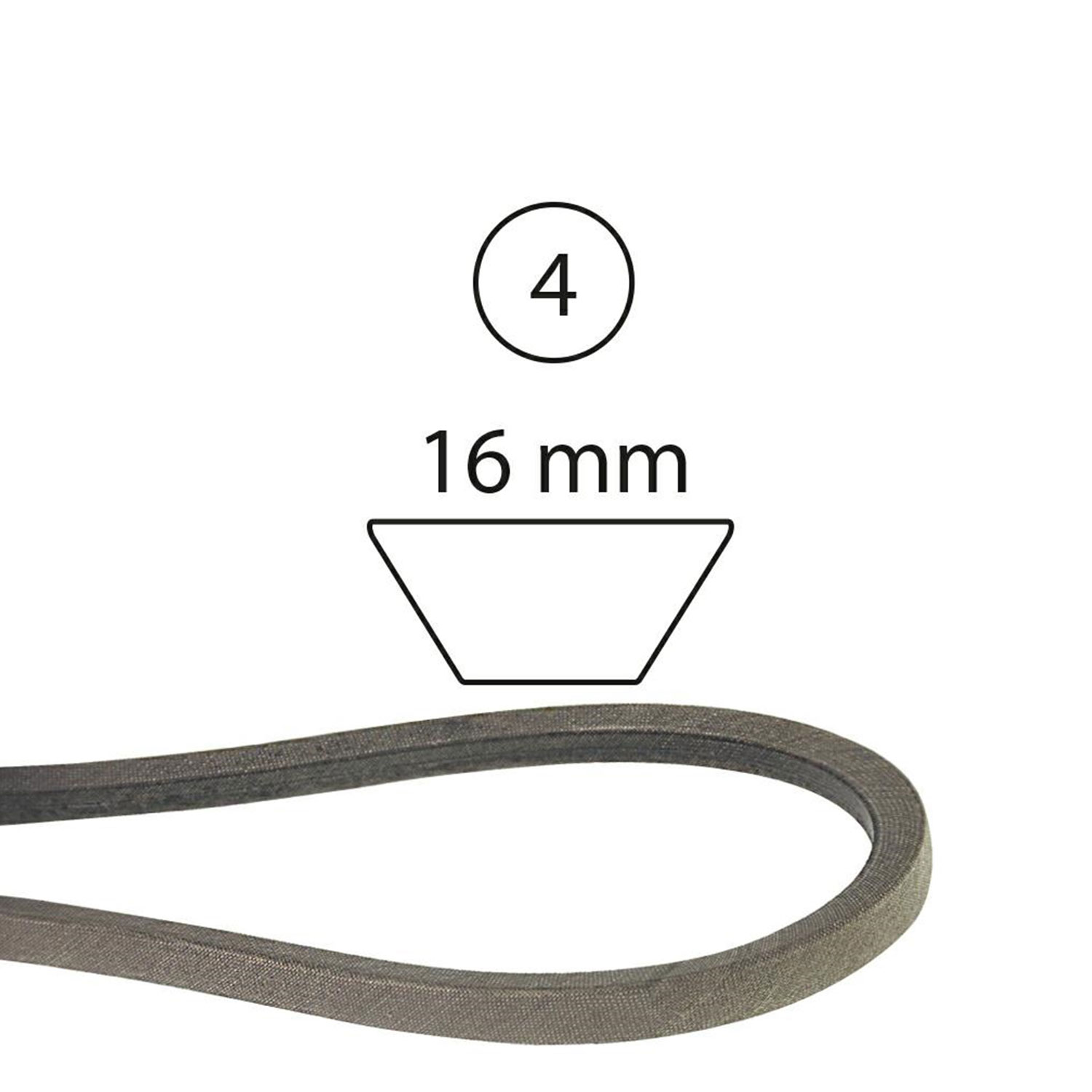 CINGHIA 5891 0467 7540467 5/8″ X 91″ MTD -520347