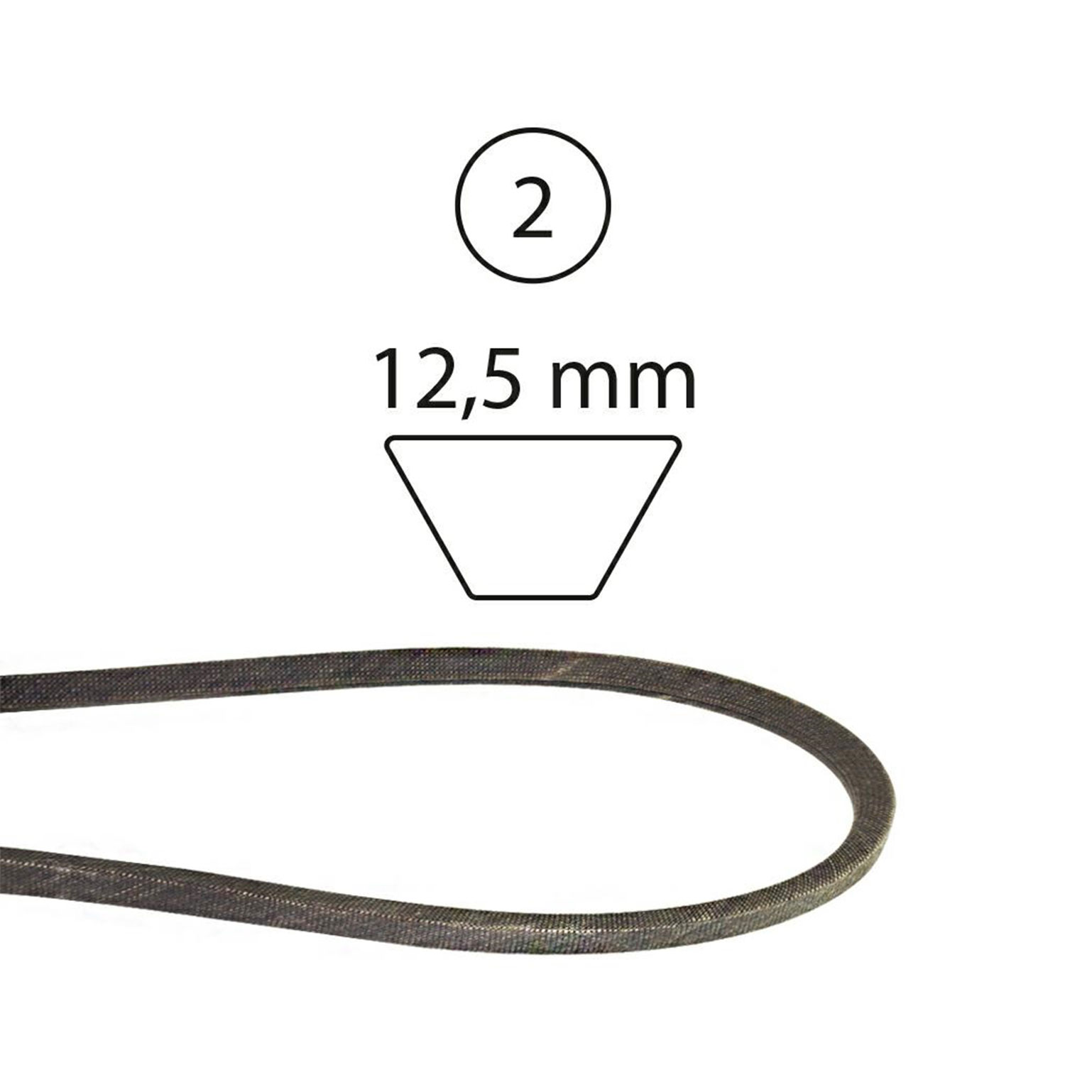 CINGHIA 1240 A 106533 300142 1/2″ X 40″ -520118