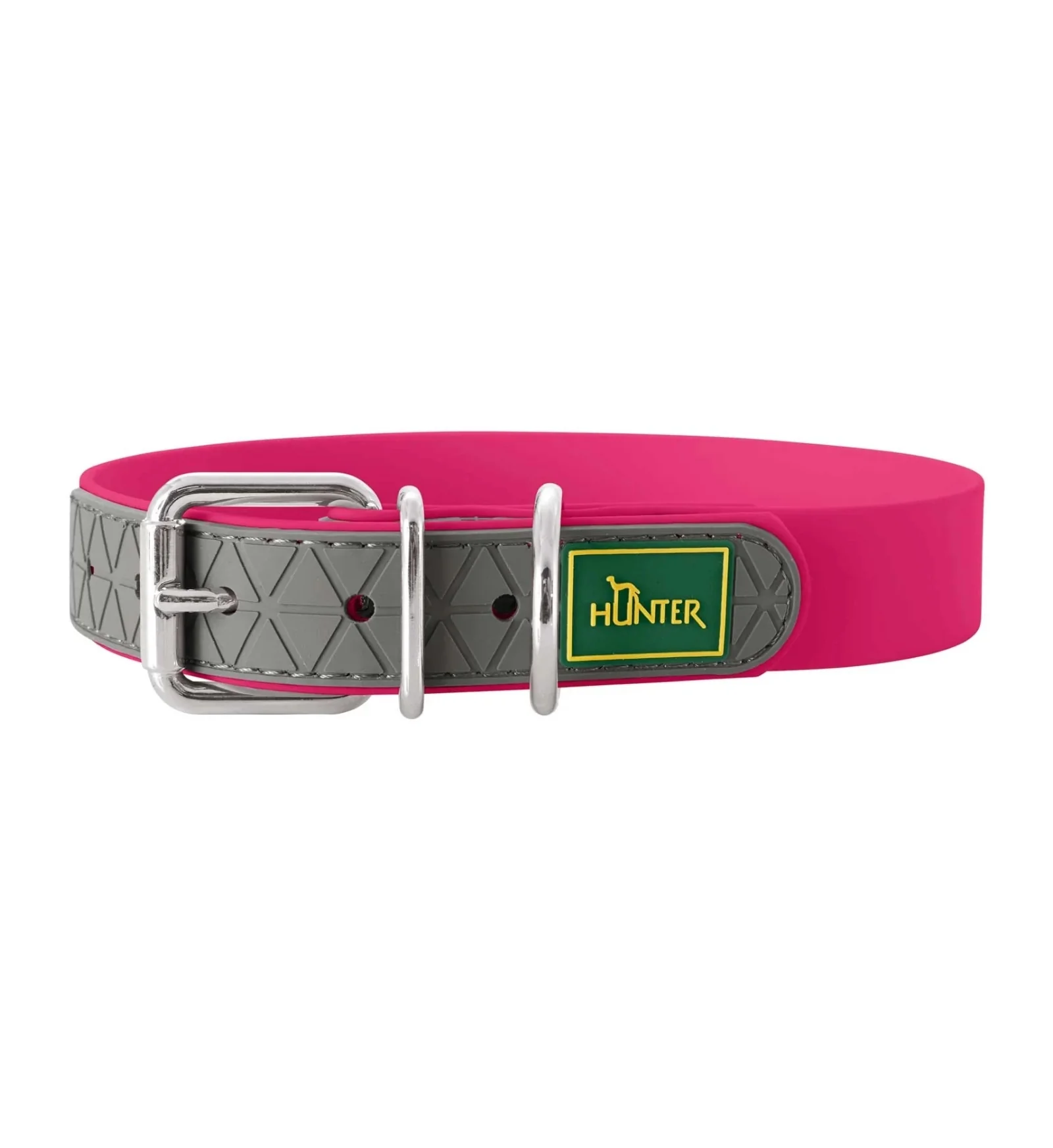 HUNTER CANE COLLARE CONVENIENCE 40 CM MIS S COLORE LAMPONE