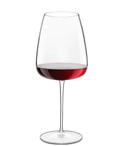 70 cl - Talismano Calice Vino Rosso Bordeaux in Vetro - Set 4 Pezzi