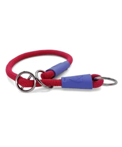 MORSO CANE COLLARE ADDESTRAMENTO REGULAR TOUCH RED VELVET S / 45 10 MM
