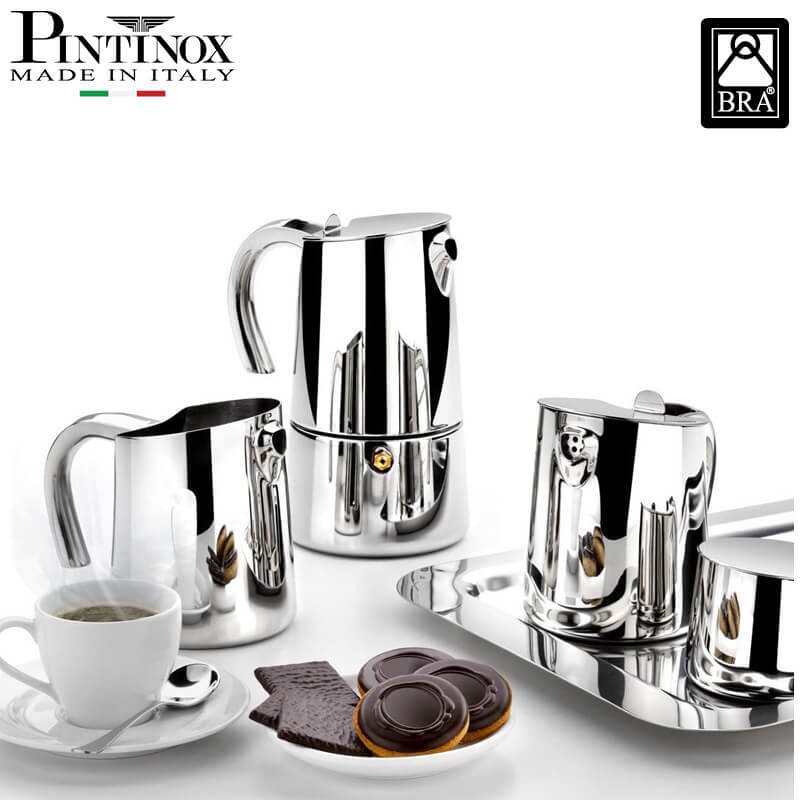 Bella Caffettiera Moka In Acciaio Inox - immagine 3