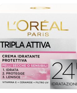 L’Oréal Paris Crema Idratante Viso Tripla Attiva 50 ml