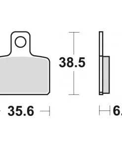 Pastiglie freno BRAKING 832SM1