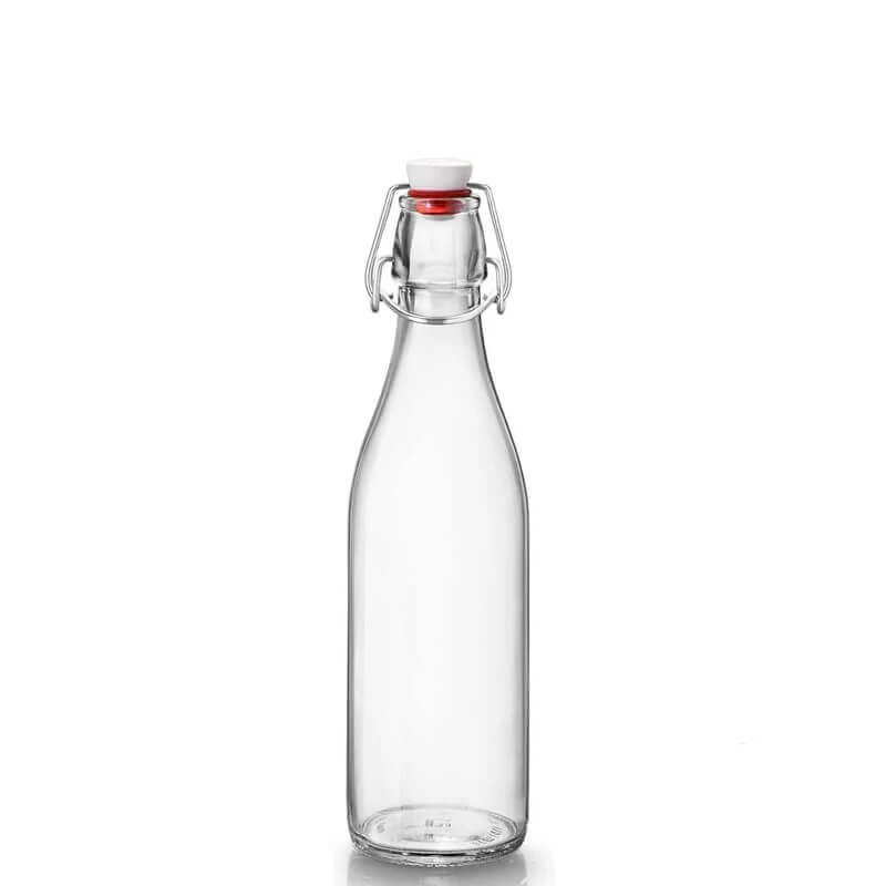 50 cl - Giara Bottiglia Acqua in Vetro - Set 12 Pezzi