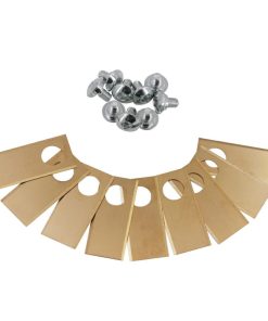 Kit lame, 3 set completi, in acciaio rivestito in titanio, spessore 0,6 mm, per Honda Miimo HRM310Jr/310GPS/520/3000 – 860808