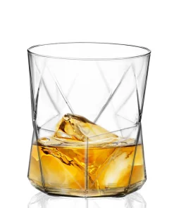 33 cl - Cassiopea Bicchiere Acqua in Vetro - Set 6 Pezzi