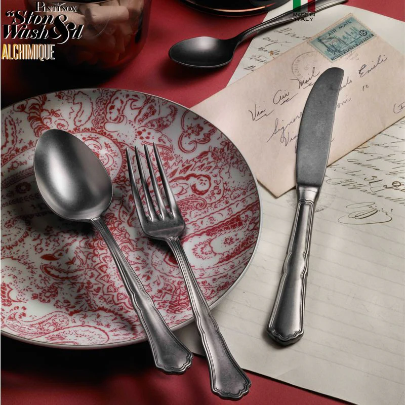 Settecento Forchettone Servire In Acciaio Inox - immagine 6