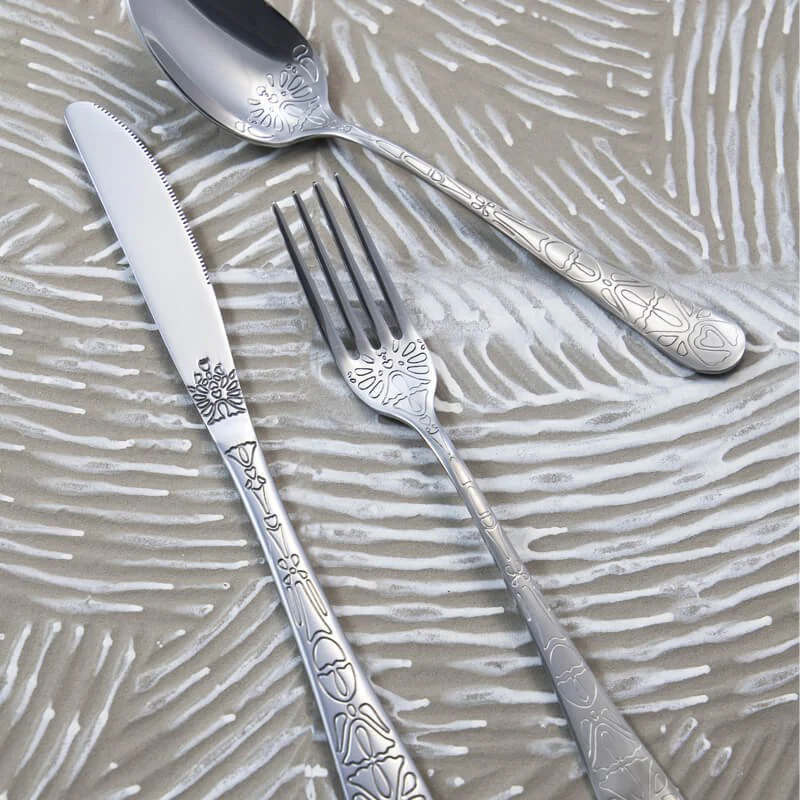 Tattoo Cucchiaino Caffè In Acciaio Inox - Set 12 Pz - immagine 2