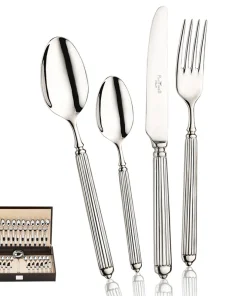 Ellade Servizio Posate In Acciaio Inox Forgiato - Set 49 Pz