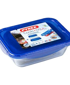 Cook & Go Set Contenitori Per Alimenti In Vetro Borosilicato - Set 2 Pz