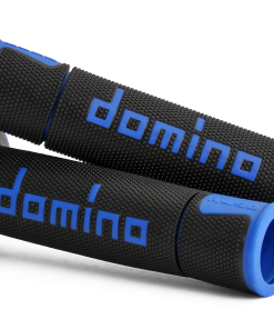 COPPIA MANOPOLE A450 NERO/BLU ROAD-RACING cod. A45041C4840B7-0