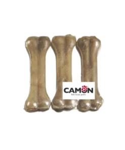 CAMON SNACK CANE OSSO PELLE BOVINA 3 PEZZI 13,7CM 70/80G