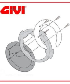FLANGIA METALLICA PER BORSA DA SERBATOIO GIVI BF02