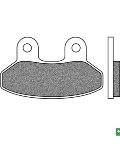 Pastiglie freno GIENNE P234 rif. cod. Newfren FD293