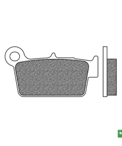 Pastiglie freno GIENNE P187 rif. cod. Newfren FD349