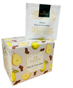 Infuso Pera e Cioccolato 15 filtri piramidali Carpano