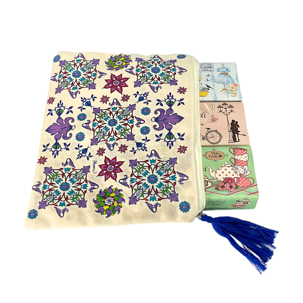 Pochette regalo 3 Saponi Vegetali da 150g - immagine 2